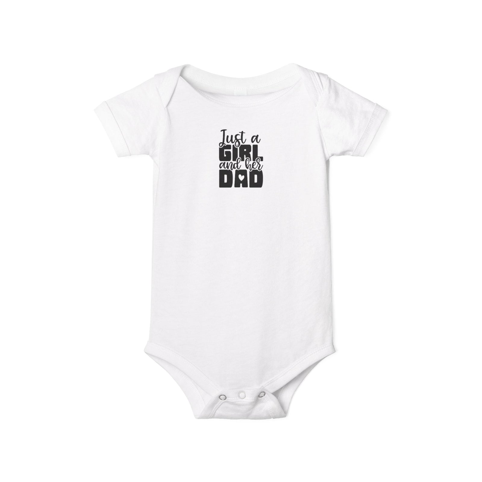 Just a Girl and her Dad, Baby Onesie