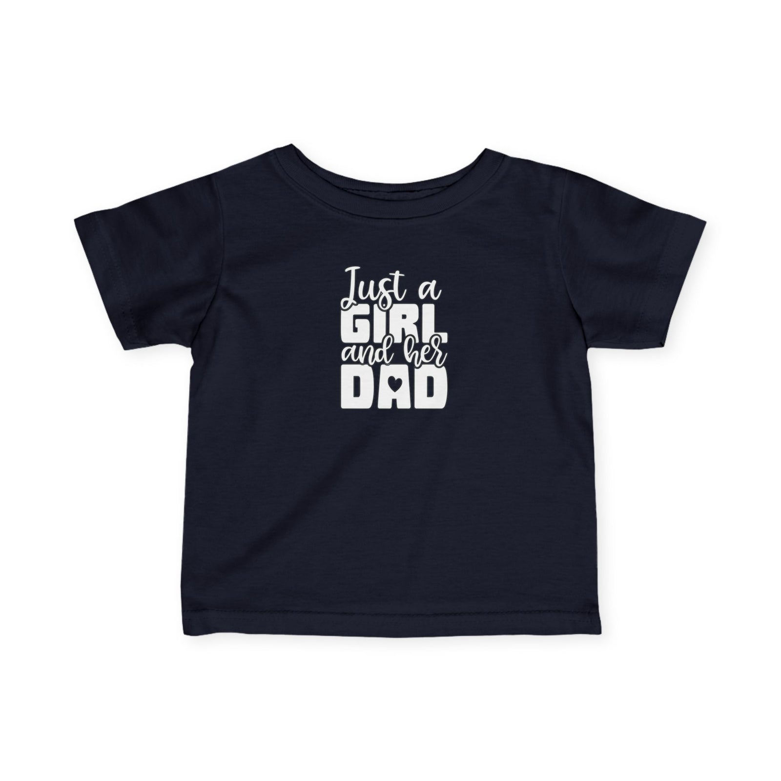 Just a Dad and his Girl, Matching bundle, white letters