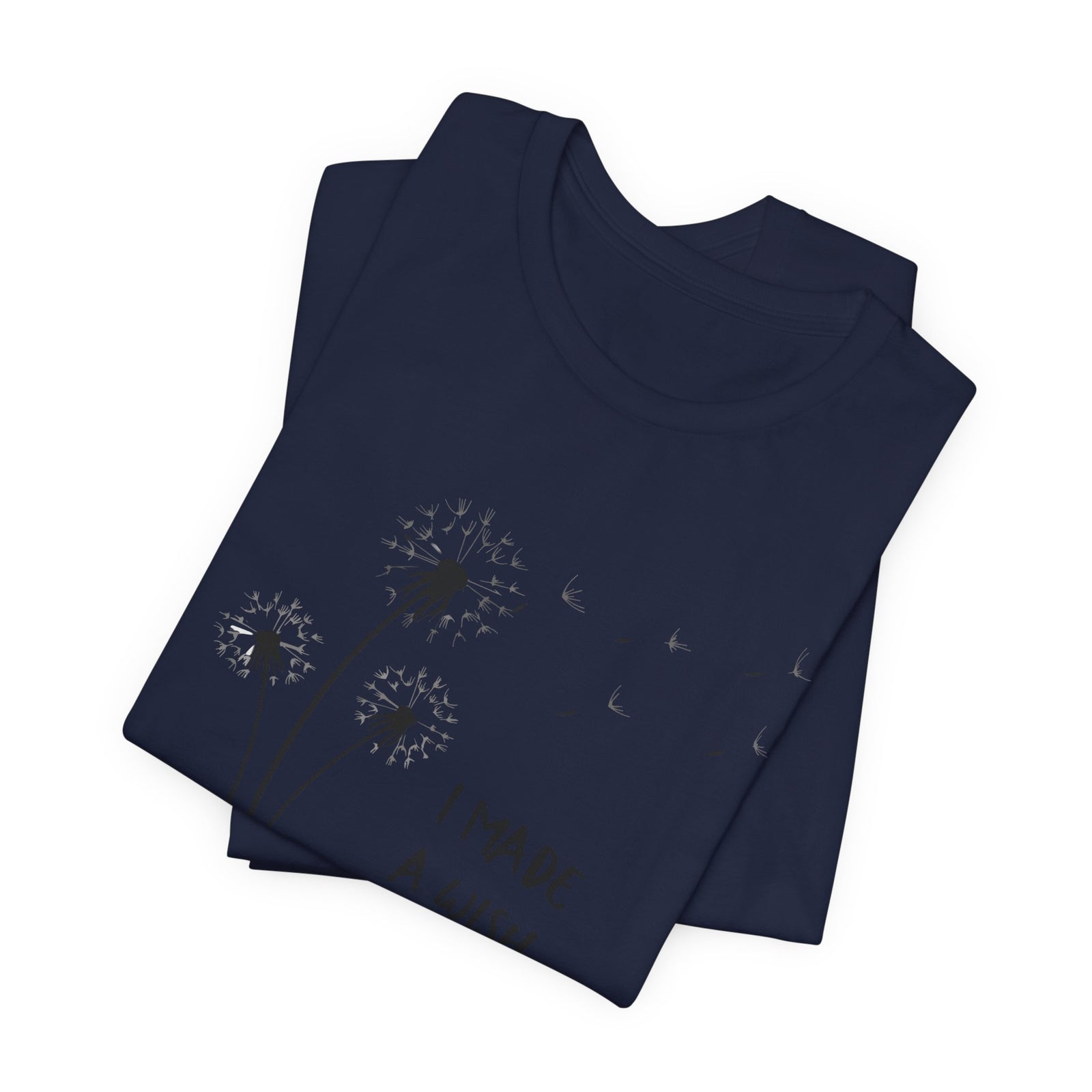 T-Shirt — 'I Made a Wish' Dandelion Graphic Tee