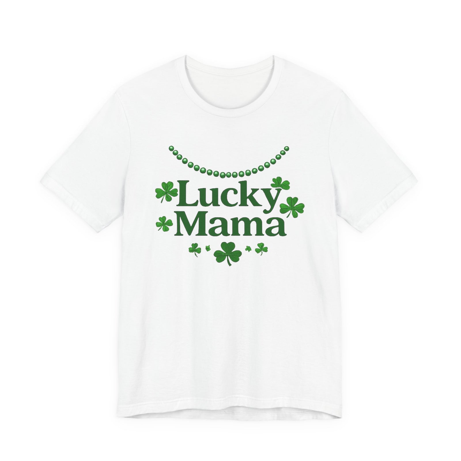 Lucky Mama Tee - St. Patrick's Day Shamrock Mom Shirt
