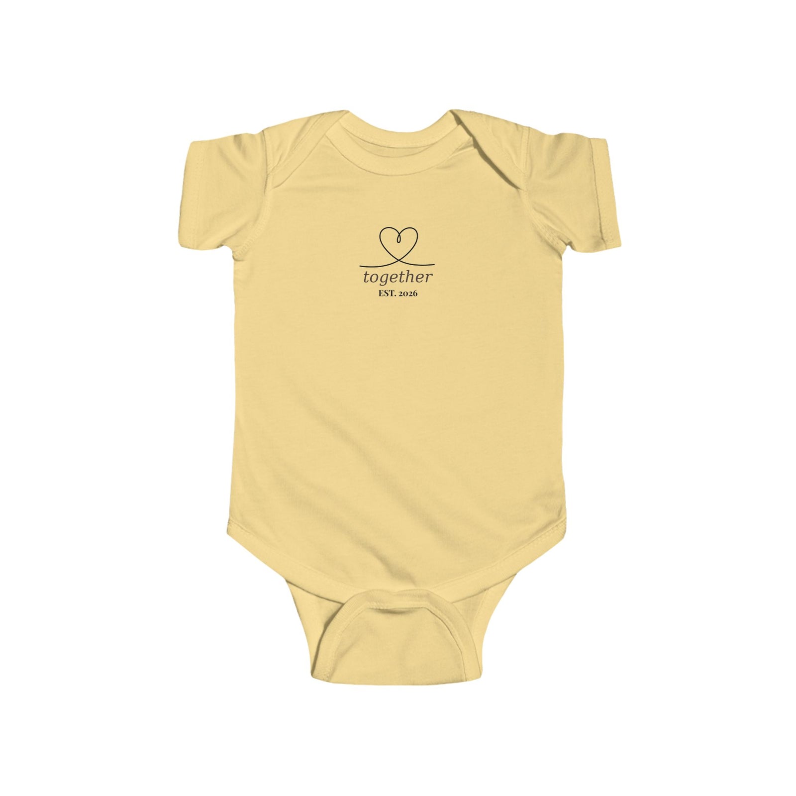 Together Est.2026, Infant Onesie