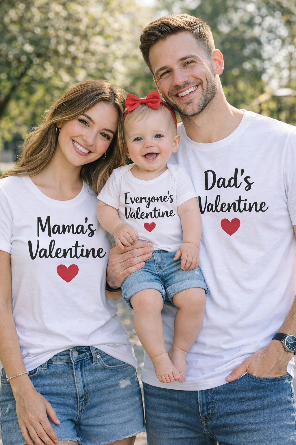 Everyone's Valentine, Mama's Valentine & Papa's Valentine, Deluxe family bundle