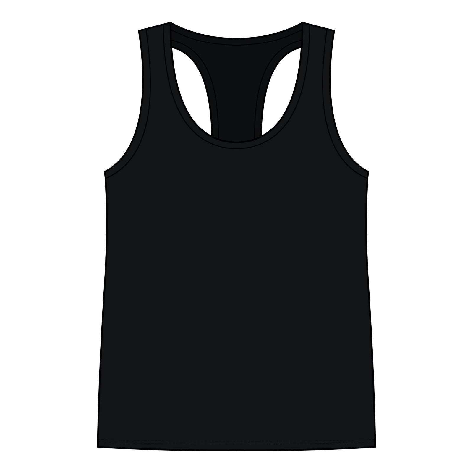 "Strong Mama"-  Black Tank Top