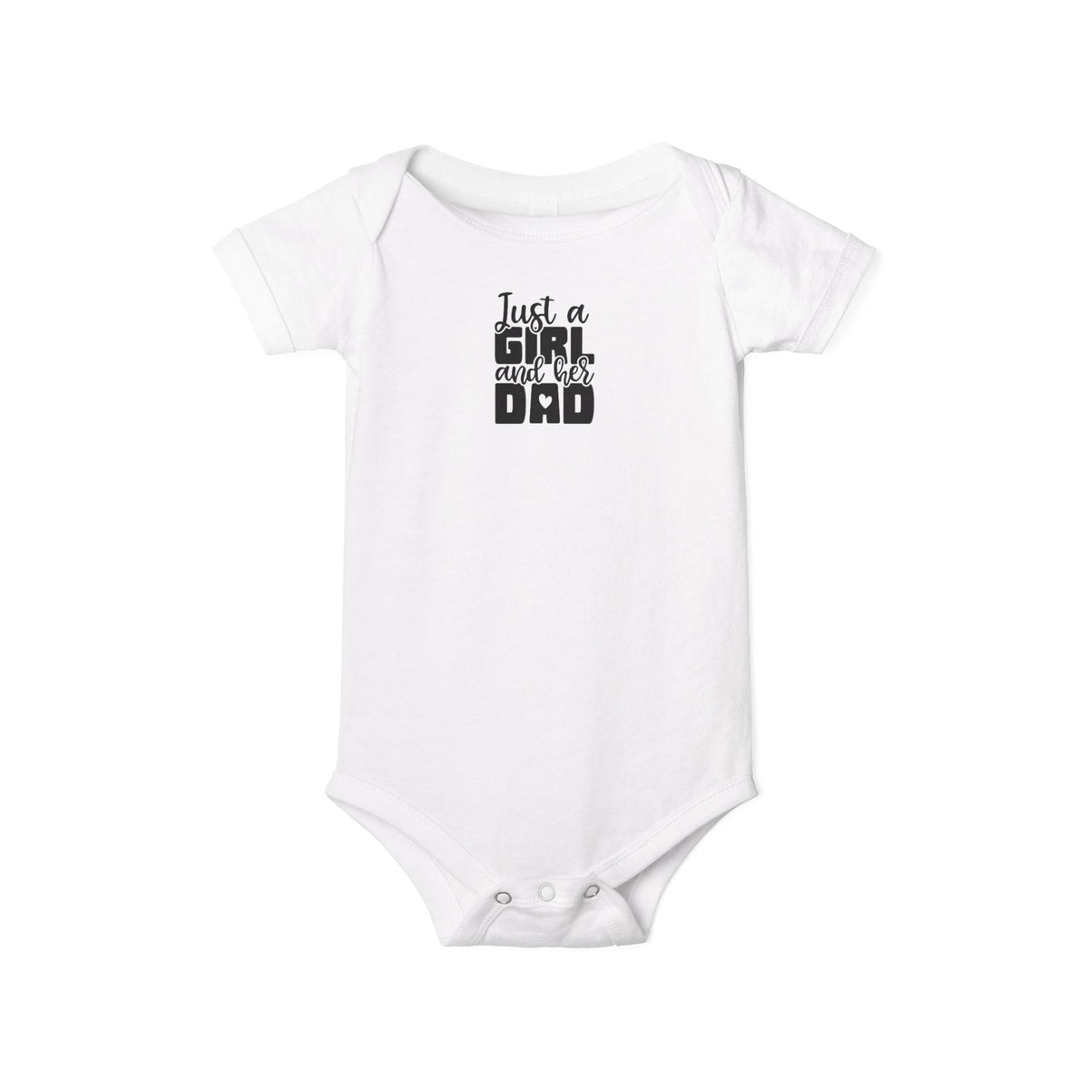 Just a Girl and her Dad, Baby Onesie