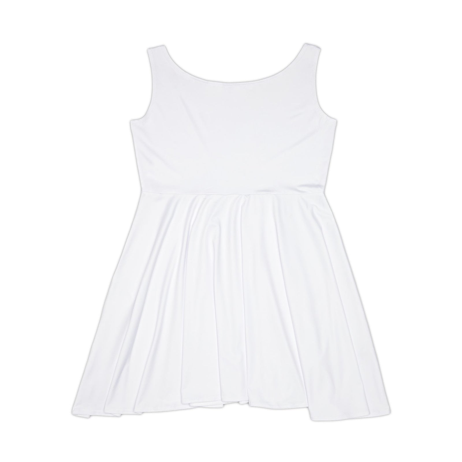 "I am strong kind capable", Pink Stripe Skater Dress
