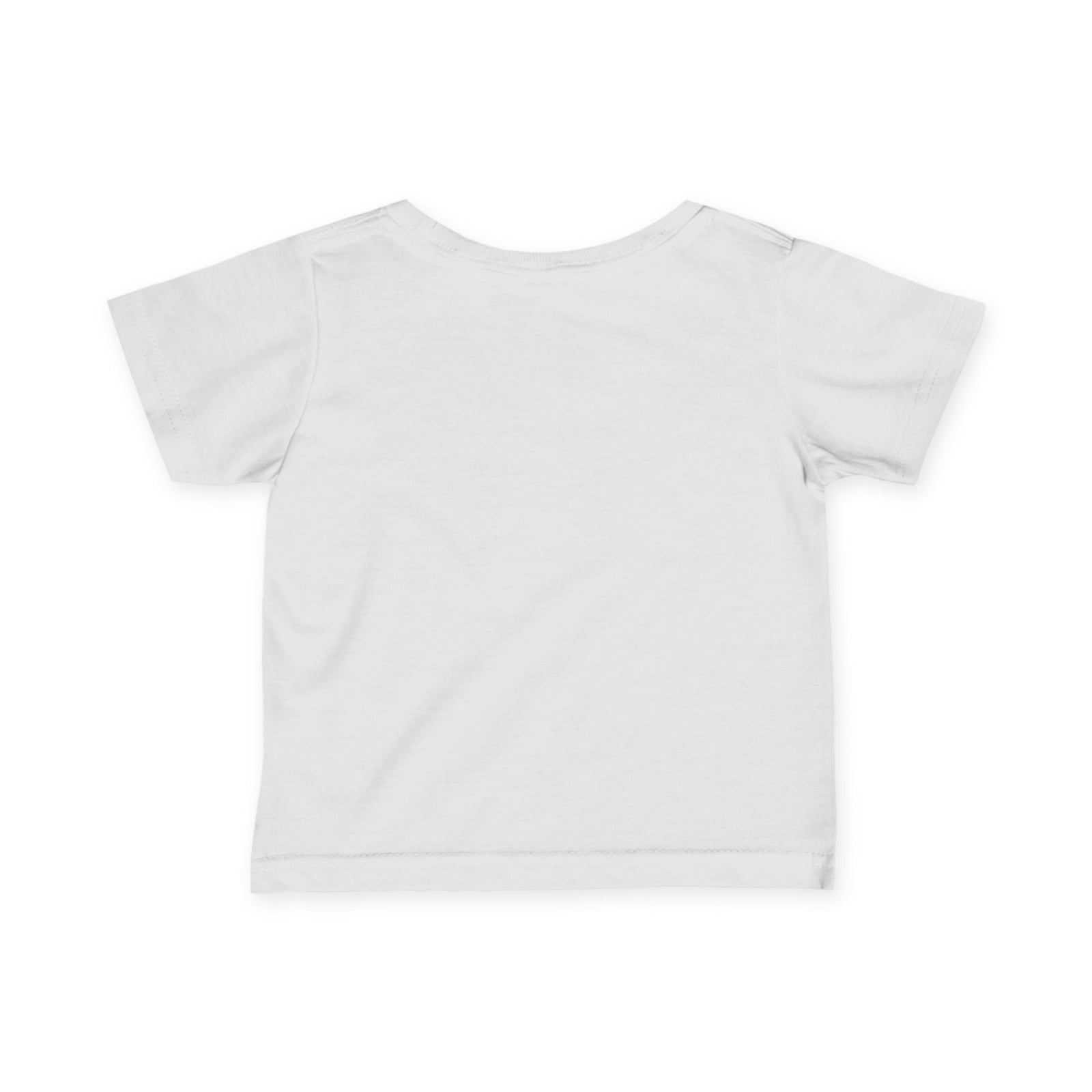 "I Am a Child of God",  Baby Shirt, Blue + Yellow Stripe