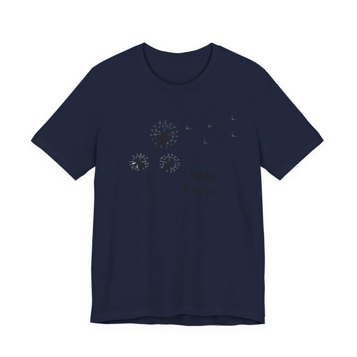 T-Shirt — 'I Made a Wish' Dandelion Graphic Tee