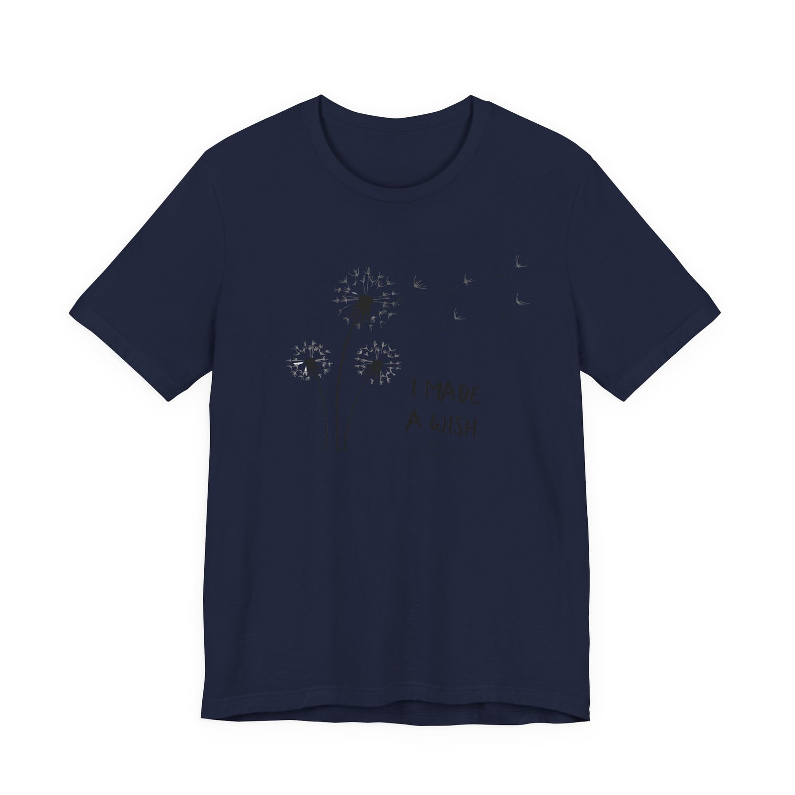 T-Shirt — 'I Made a Wish' Dandelion Graphic Tee