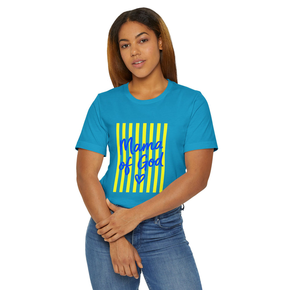 Mama of God, Blue + Bright Yellow
