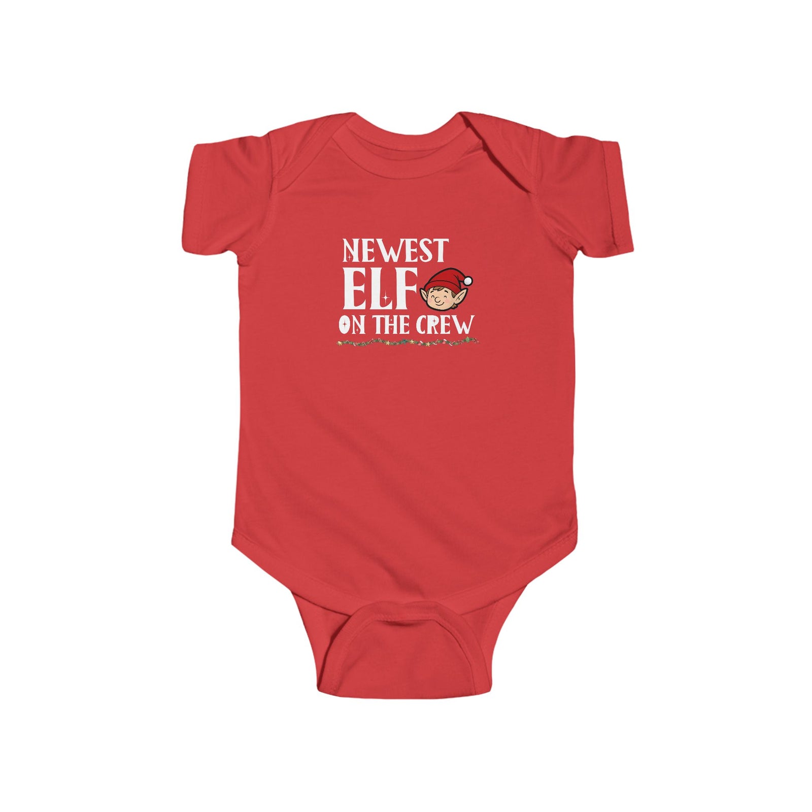 Newest Elf On The Crew | Infant Bodysuit