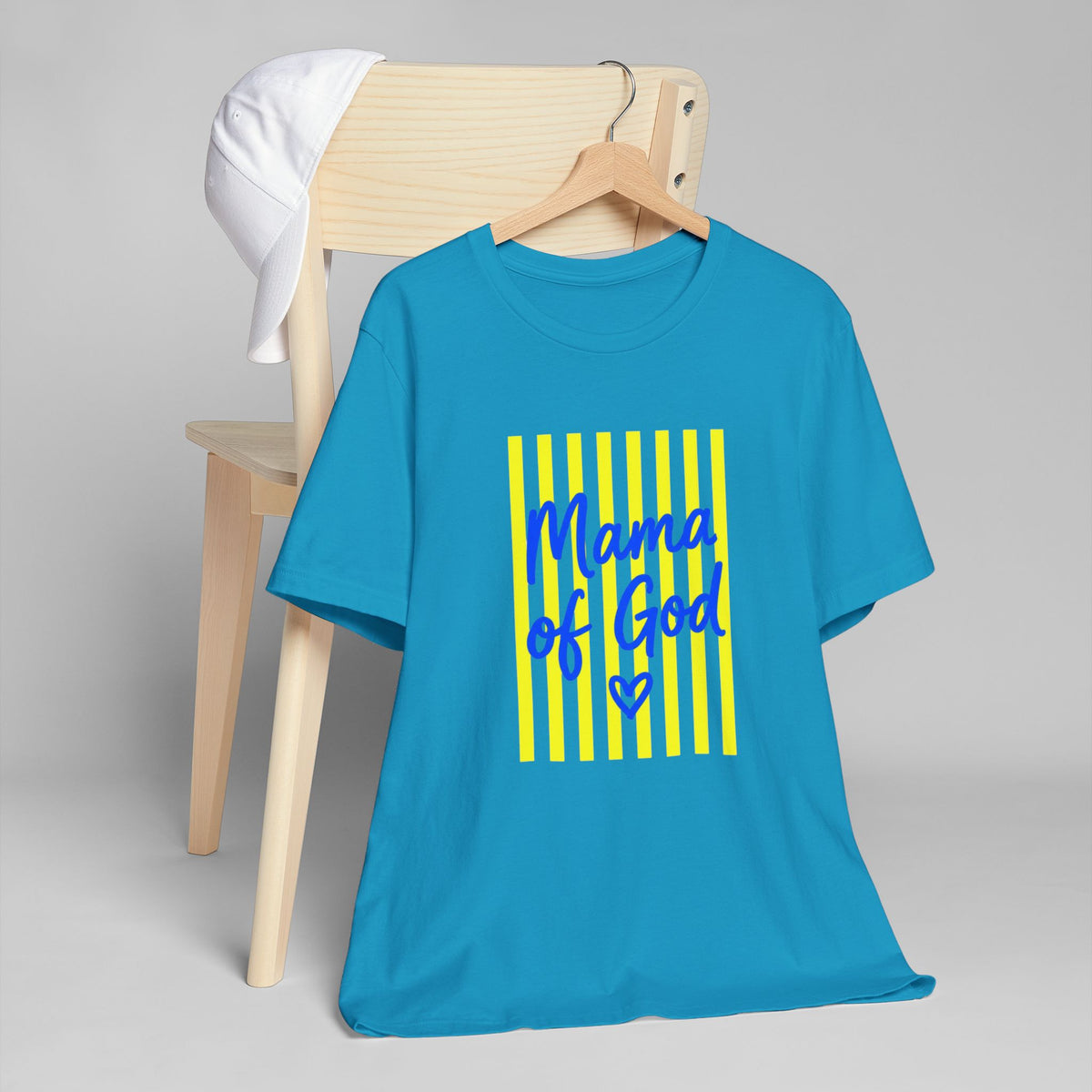 Mama of God, Blue + Bright Yellow