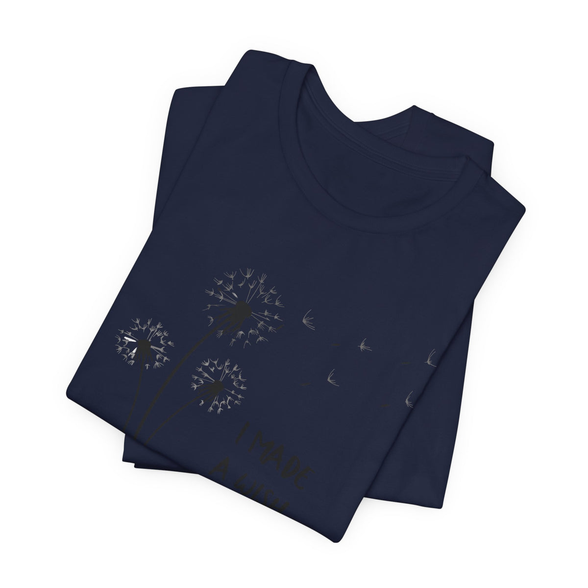 T-Shirt — 'I Made a Wish' Dandelion Graphic Tee