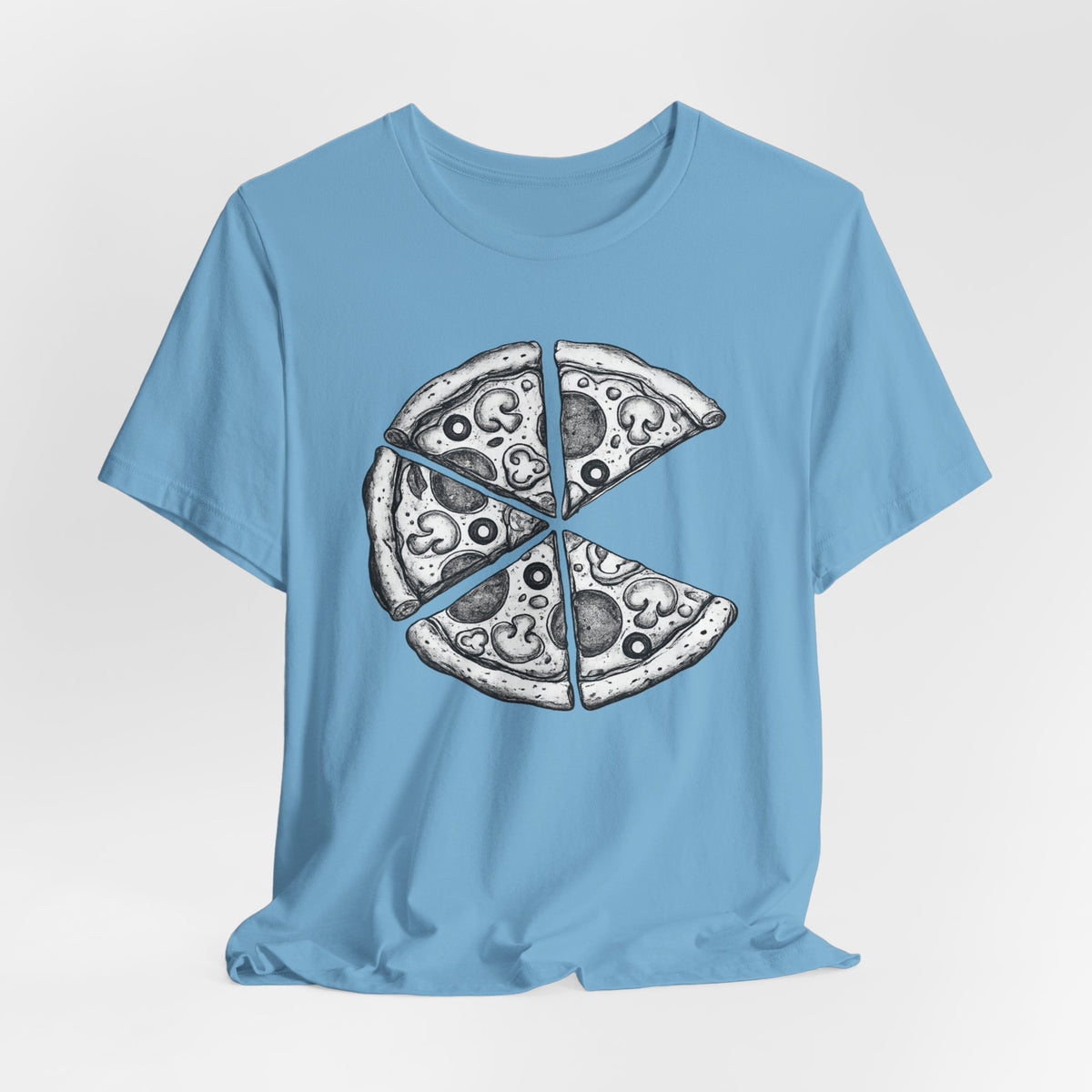 Pizza & Pizza Slices Blue Bundle