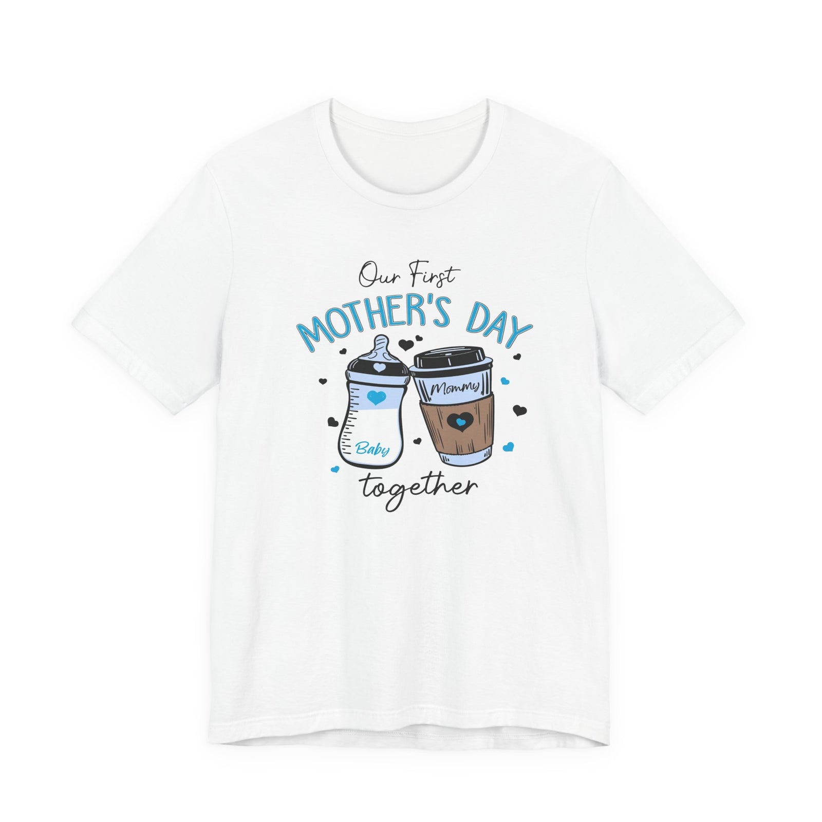 Mother's Day Baby & Mom Tee — "Our First Mother's Day Together"