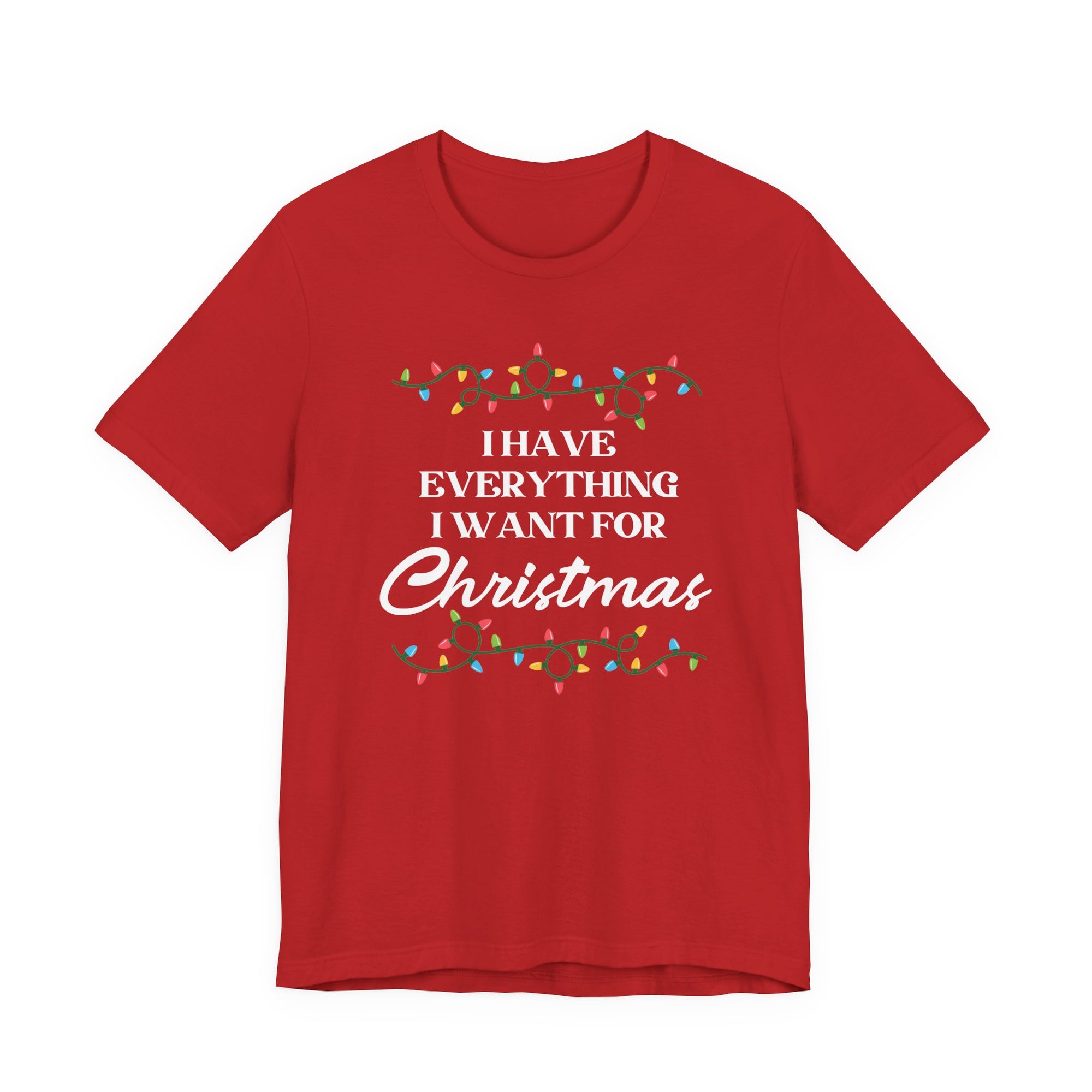 I Have Everything I Want For Christmas | Deluxe Tee