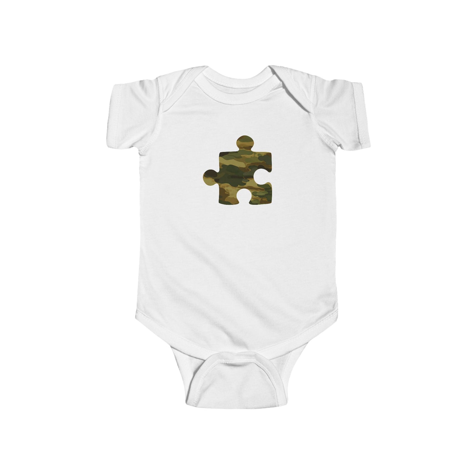 Camo puzzle – Baby Matching Onesie