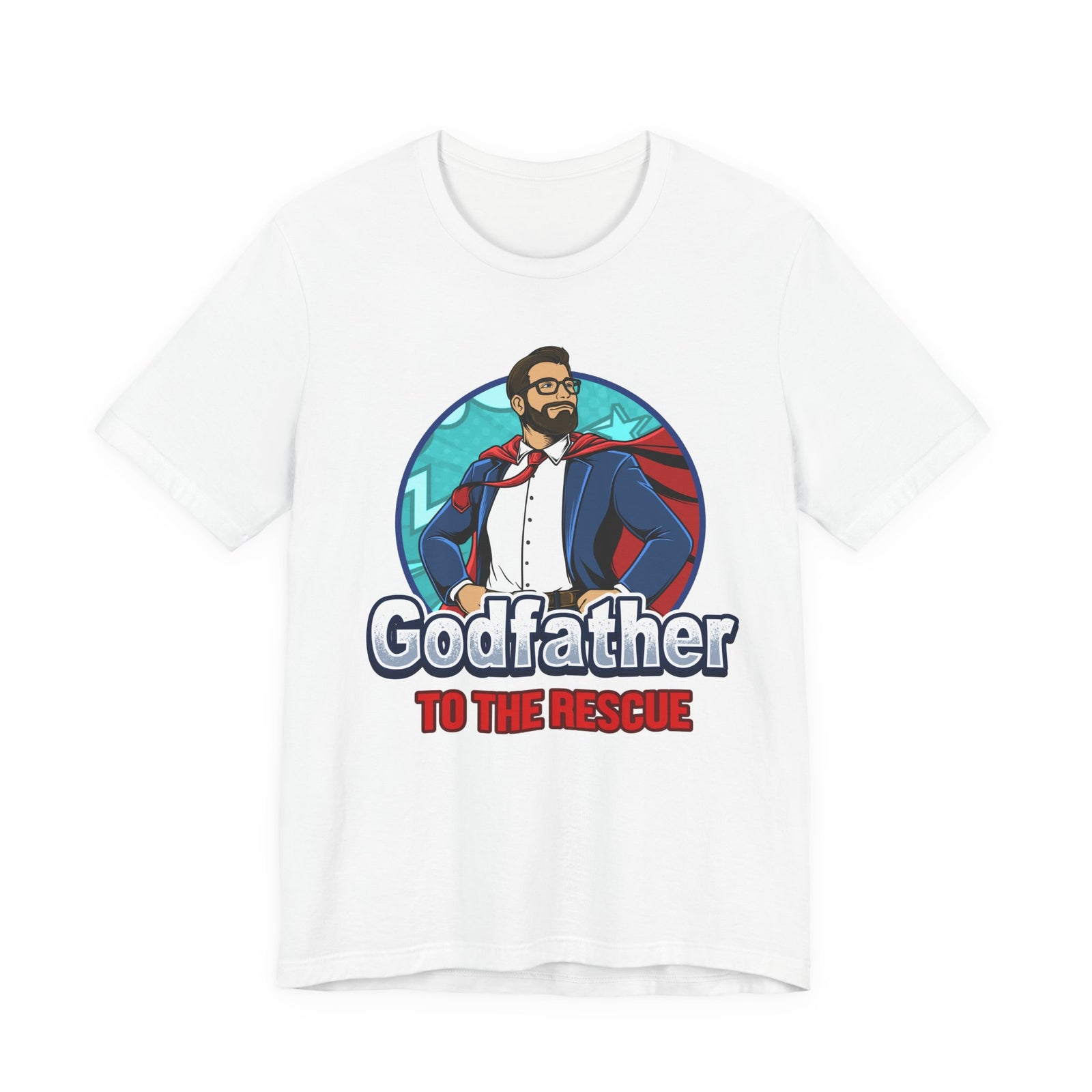 Godfather to the Rescue T-Shirt – Funny Superhero Tee