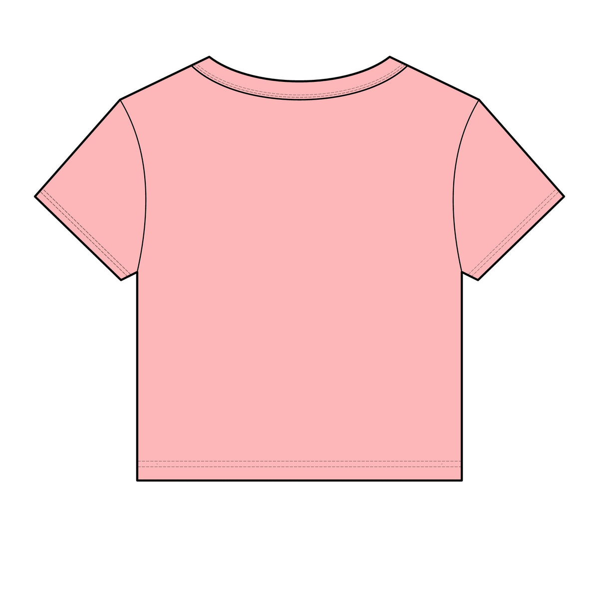 Girl Mama, Crop Tee