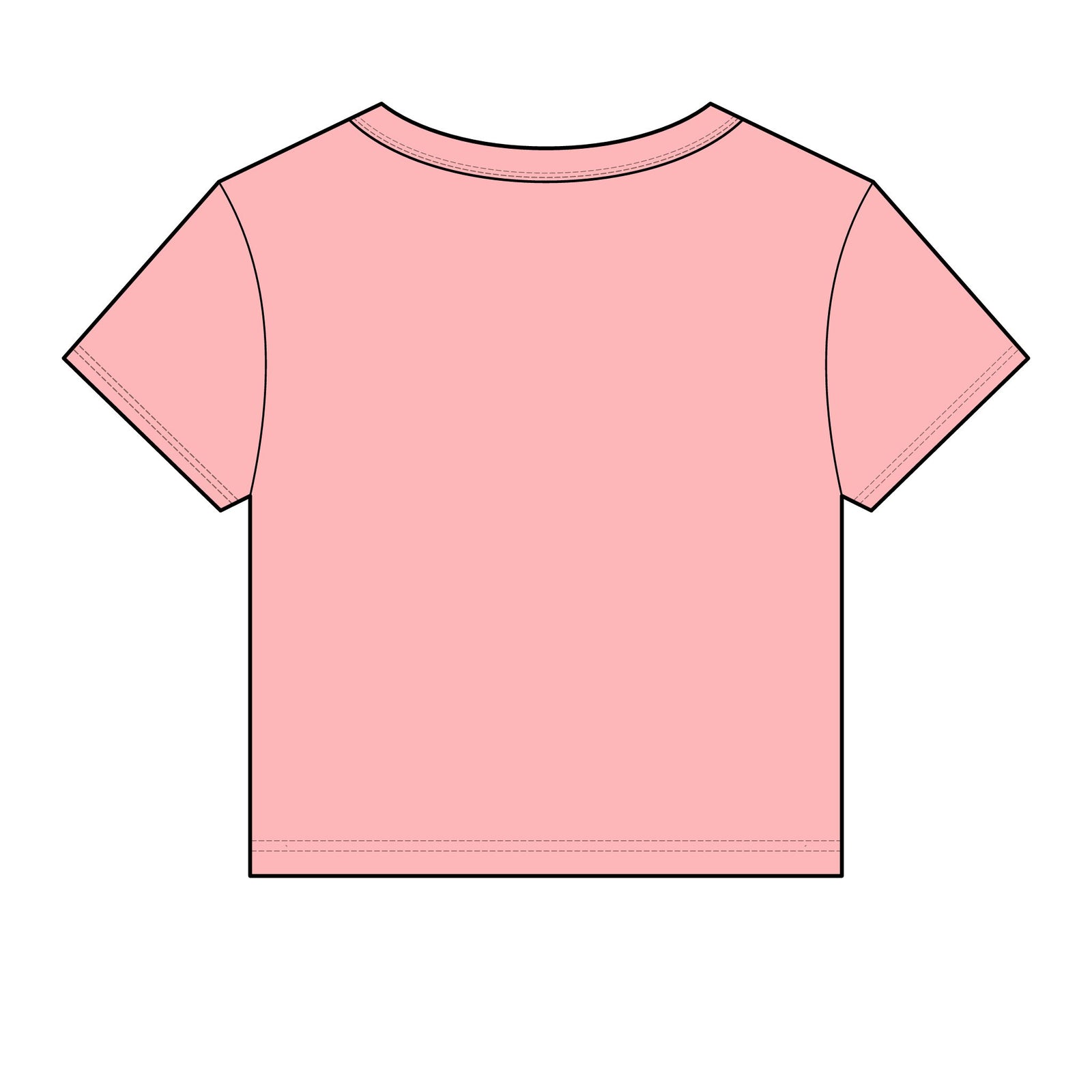 Girl Mama, Crop Tee