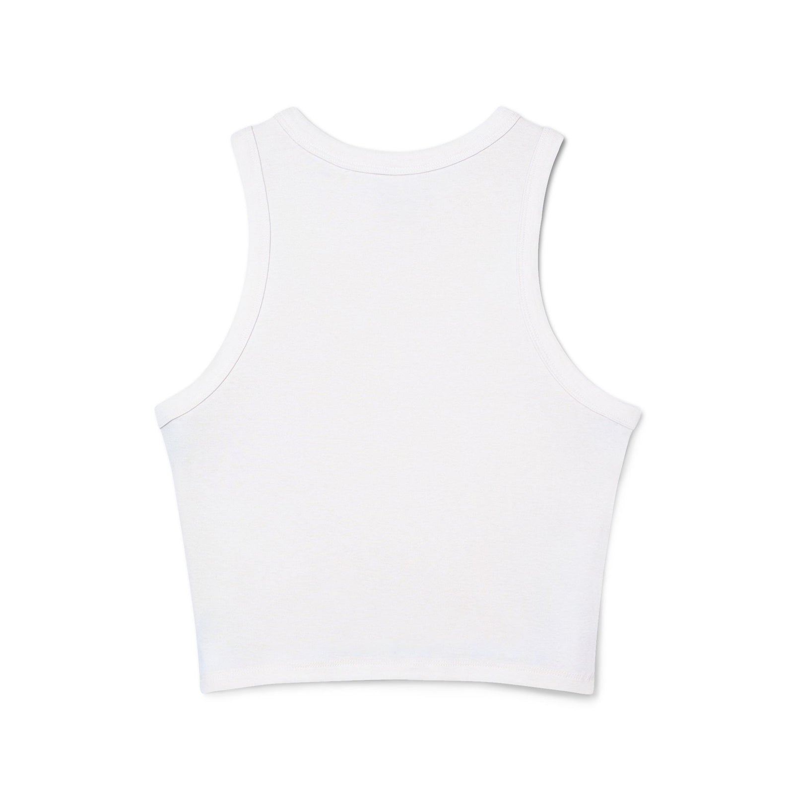 Mama of God Racer Tank Top — Pink Striped Christian Graphic Crop