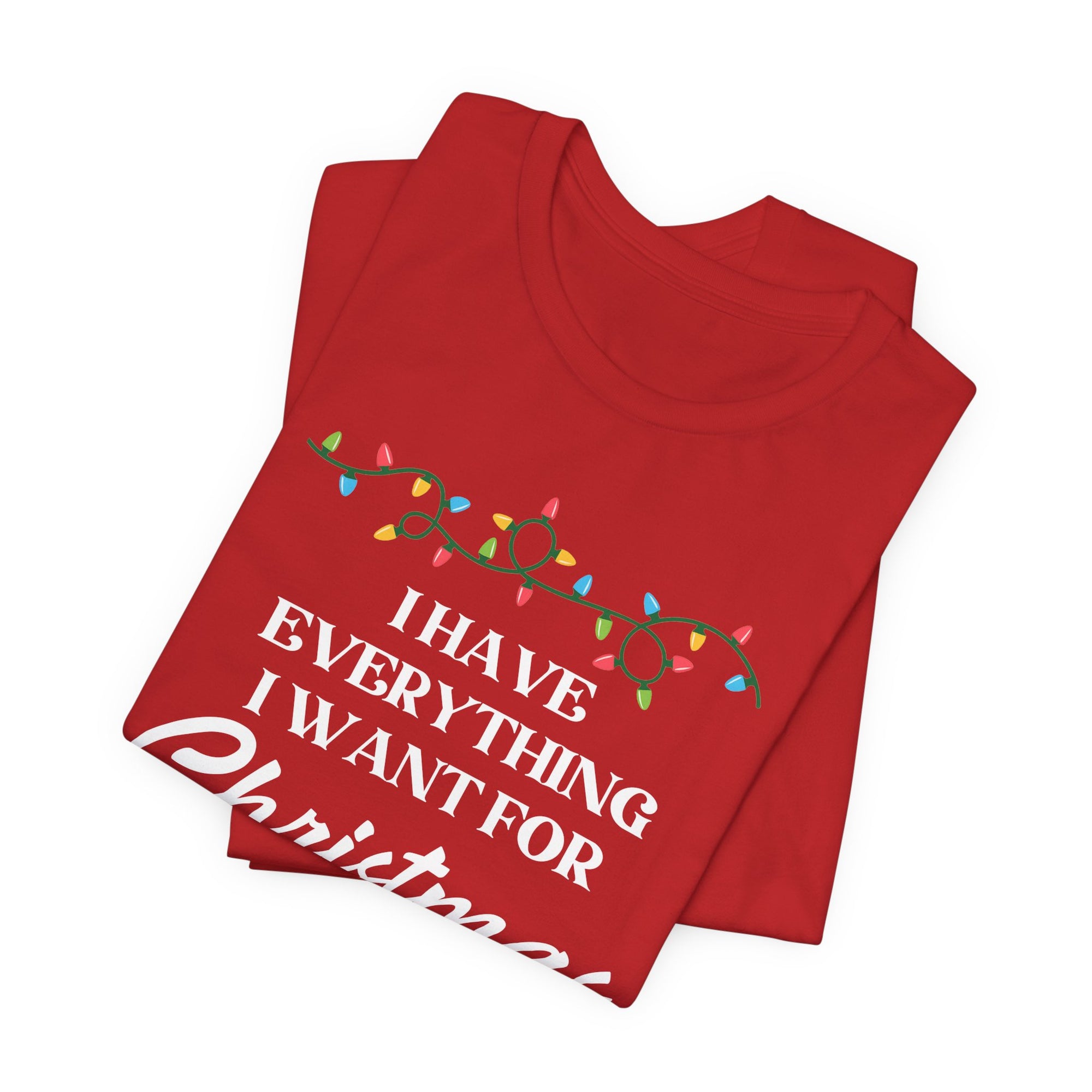 I Have Everything I Want For Christmas | Deluxe Tee