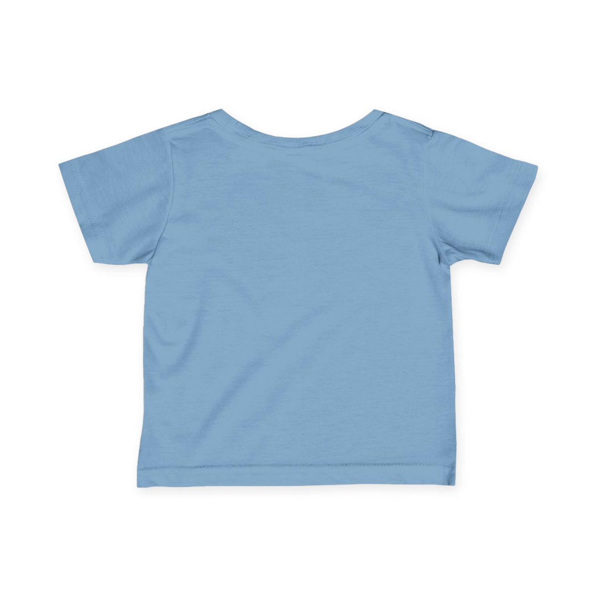 "I Am a Child of God",  Baby Shirt, Blue + Yellow Stripe