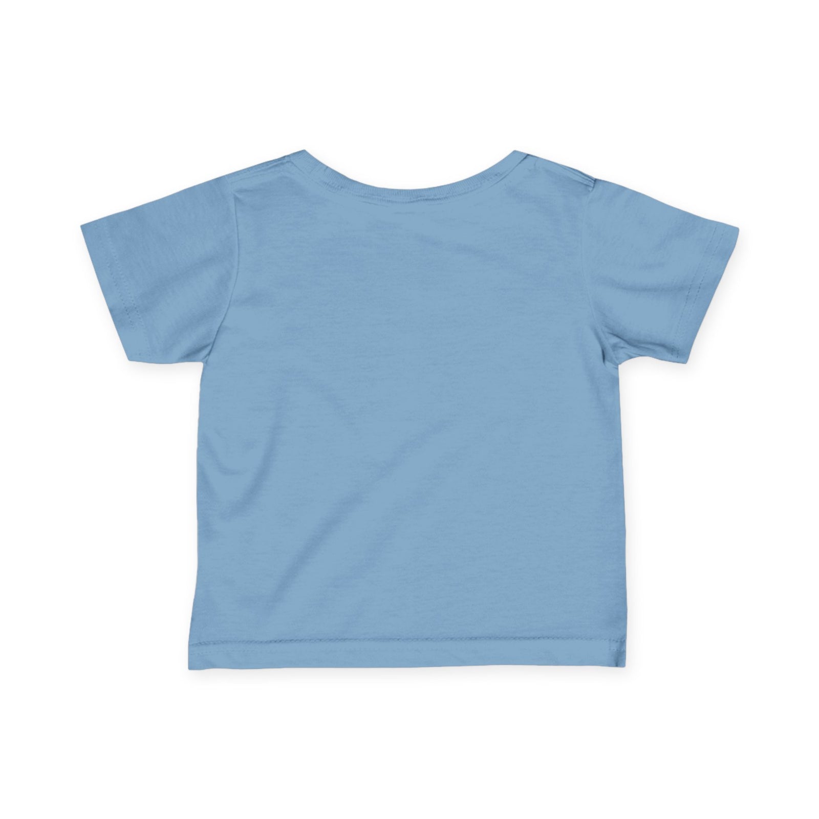 "I Am a Child of God",  Baby Shirt, Blue + Yellow Stripe