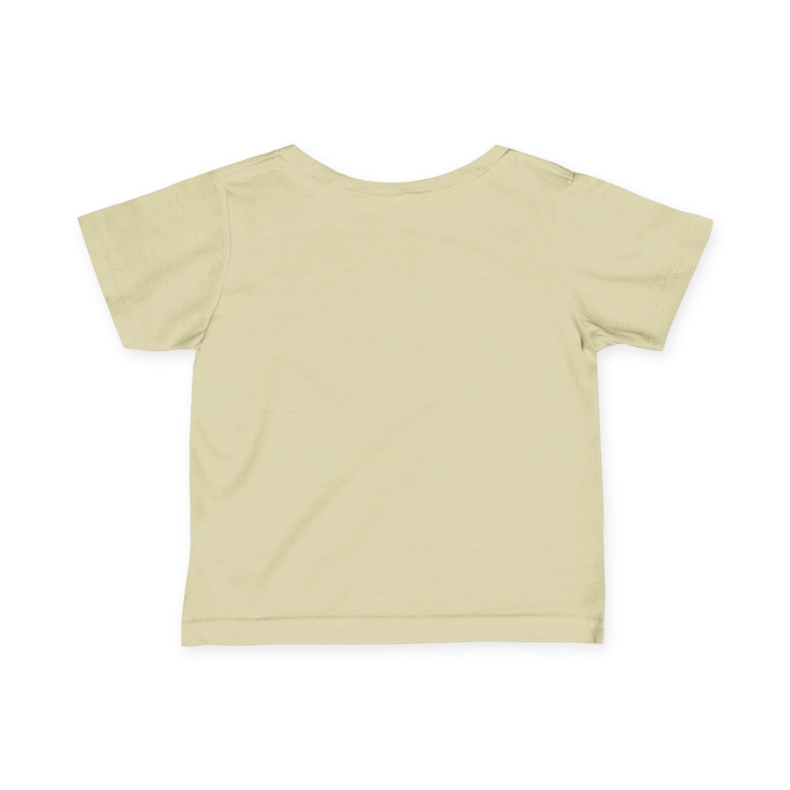 "I Am a Child of God",  Baby Shirt, Blue + Yellow Stripe