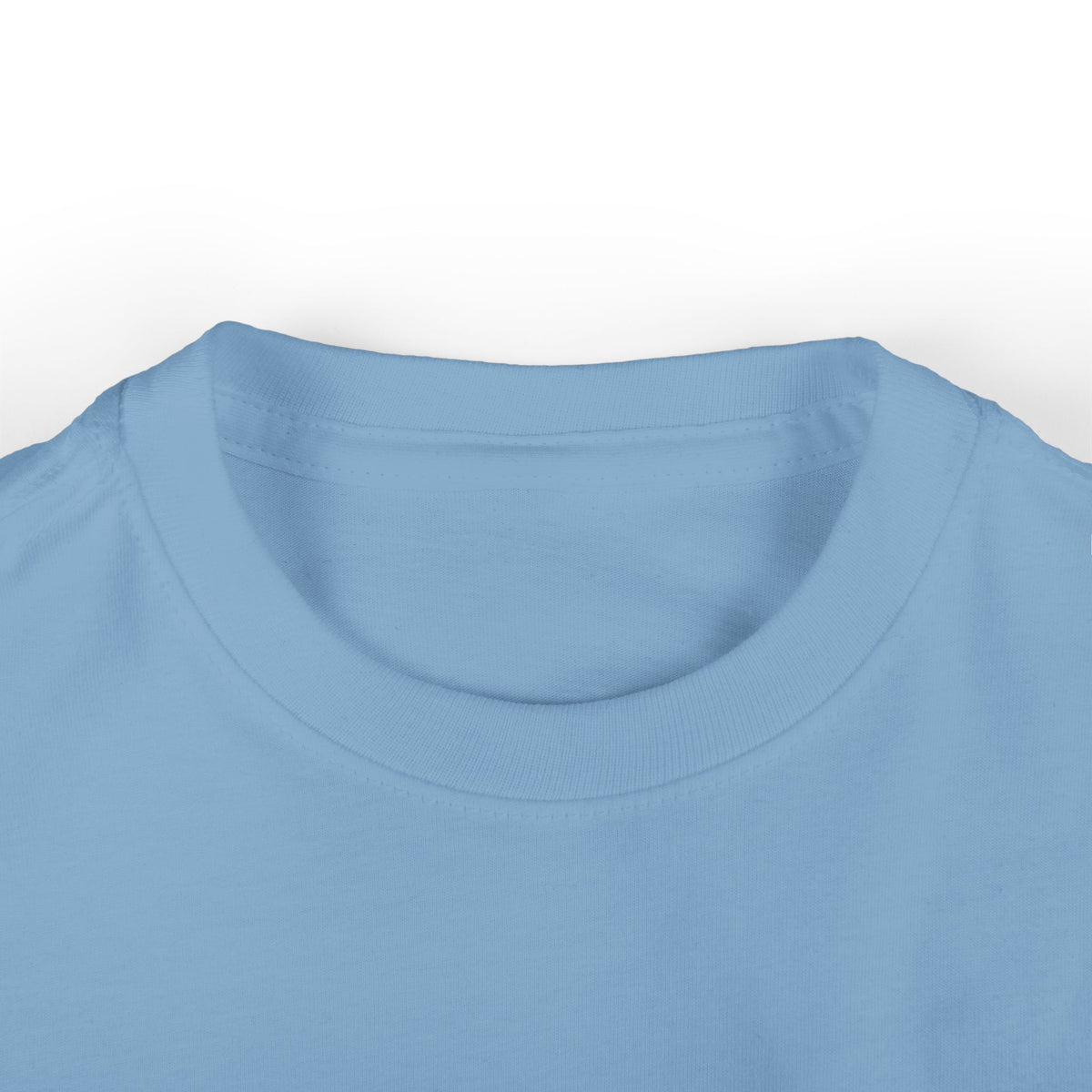 "I Am a Child of God",  Baby Shirt, Blue + Yellow Stripe