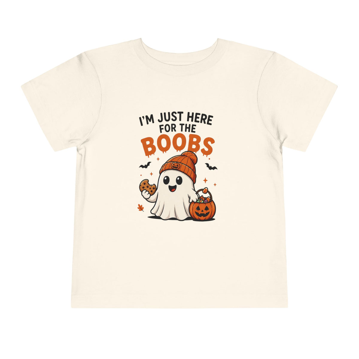 I'm Just Here for the Boobs, Halloween Ghost Youth Tee