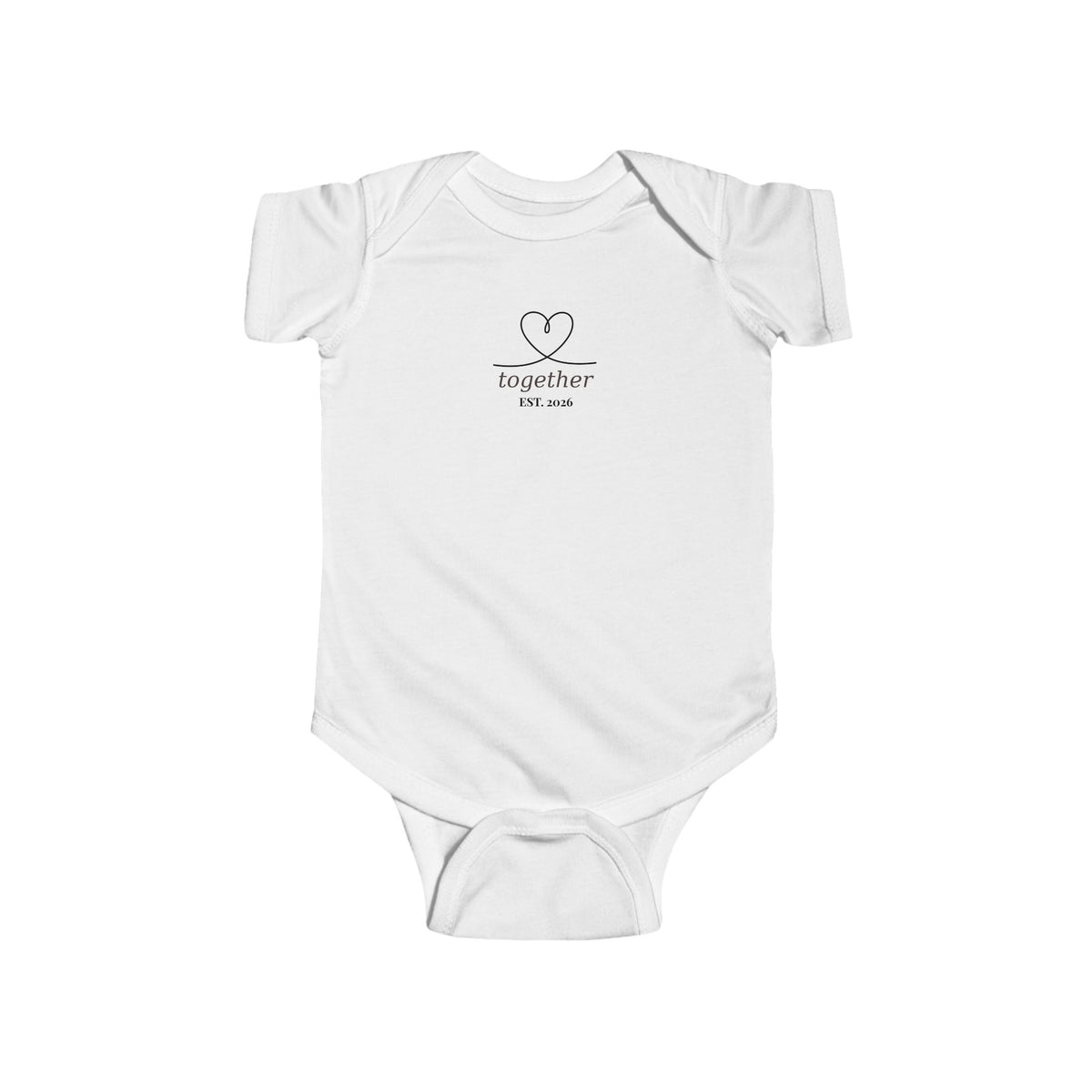 Together Est.2026, Infant Onesie