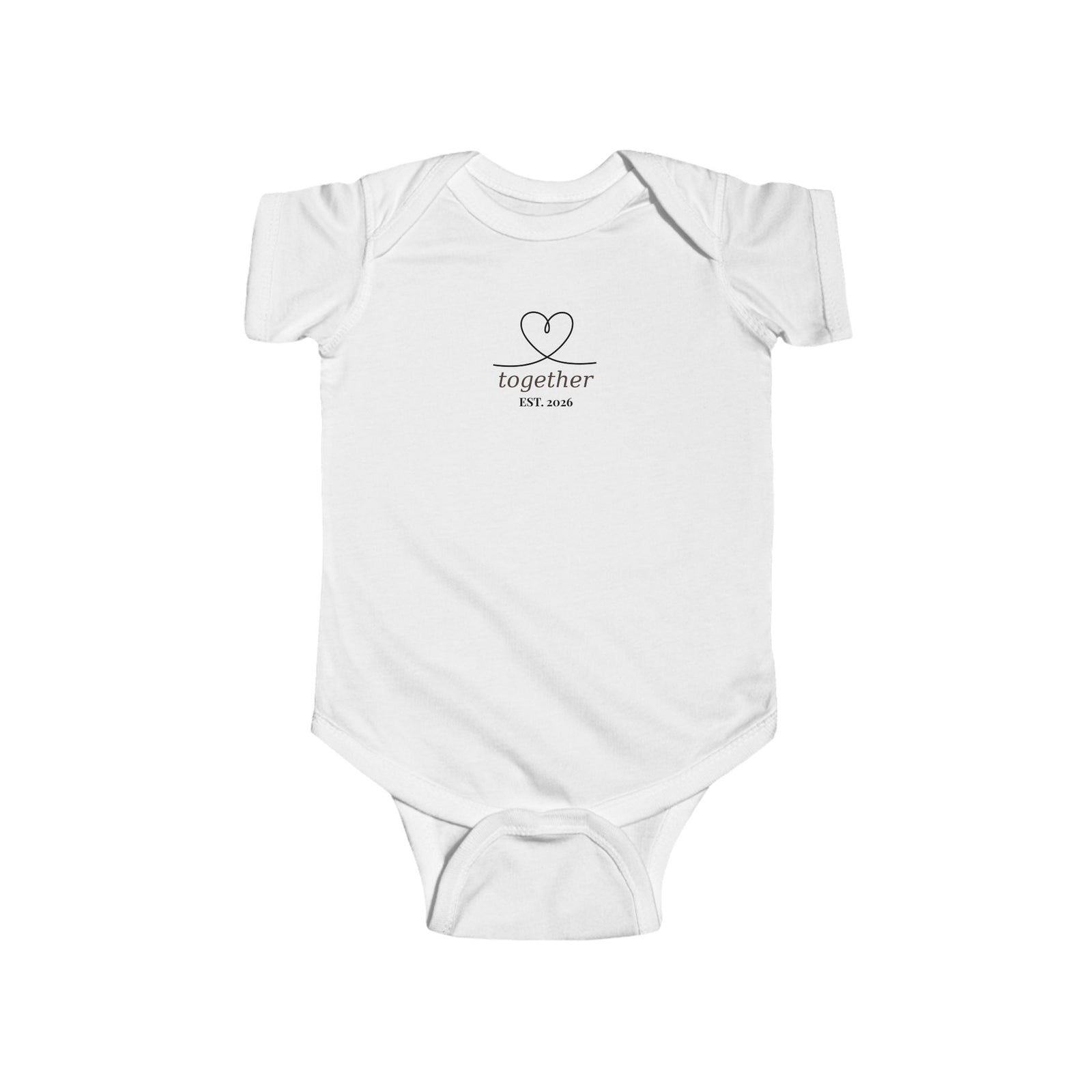 Together Est.2026, Infant Onesie