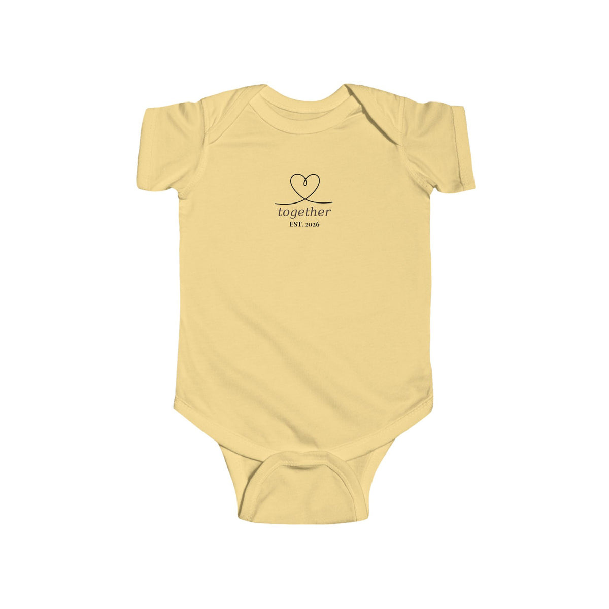 Together Est.2026, Infant Onesie