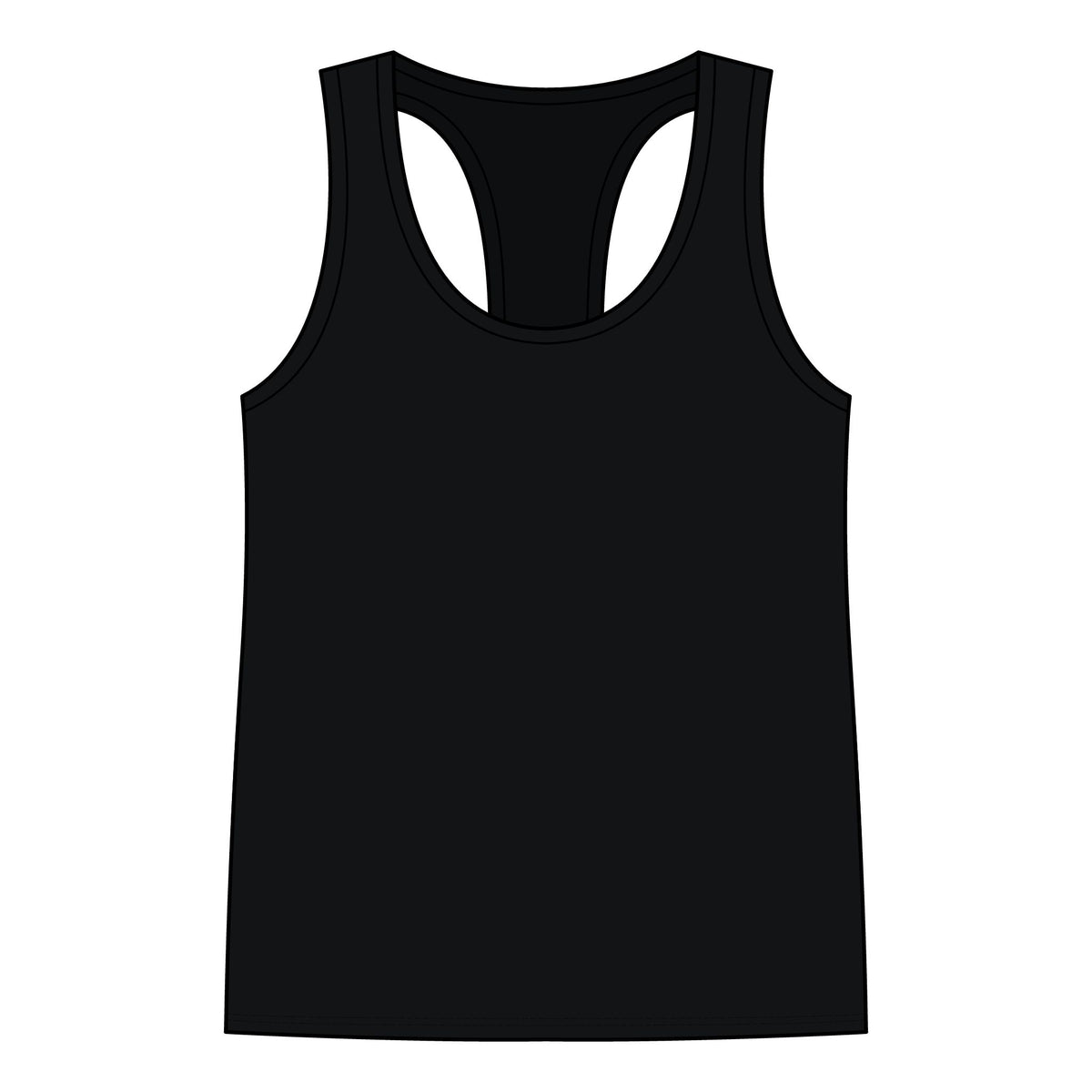 "Strong Mama"-  Black Tank Top