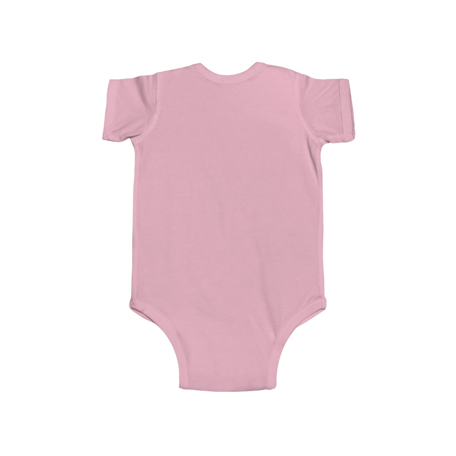 Infant Bodysuit — "I am a child of God" Pink Stripe Baby Onesie