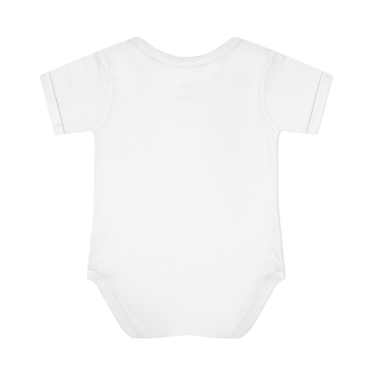 "Growing Strong Kind Capable", Pink Stripe Baby Onesie