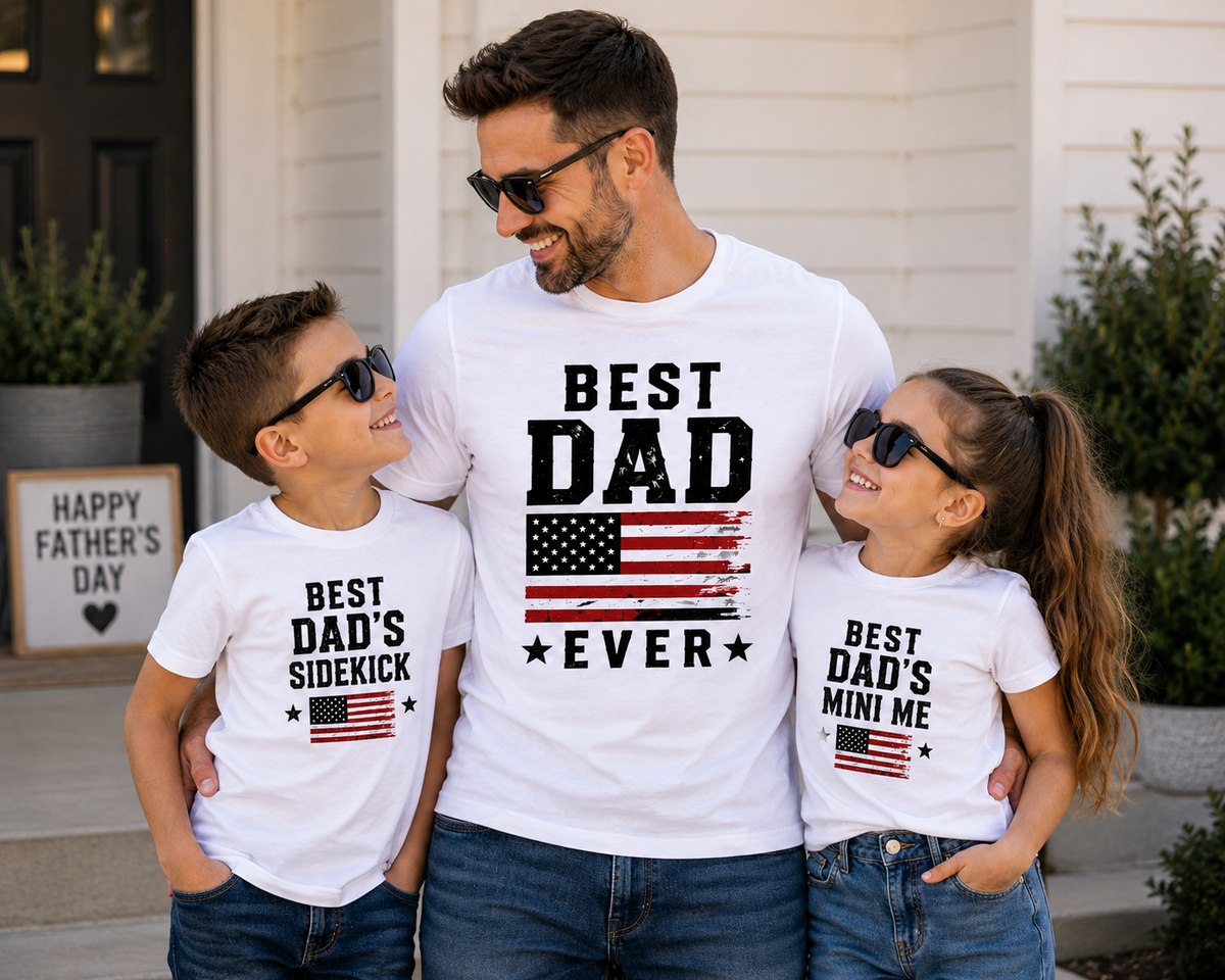 Best Dad Ever Matching Bundle 🇺🇸