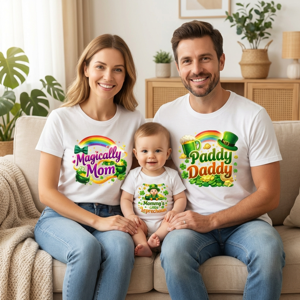 Magically Mom, Paddy Daddy + Mommy's little Leprechaum, Bundle