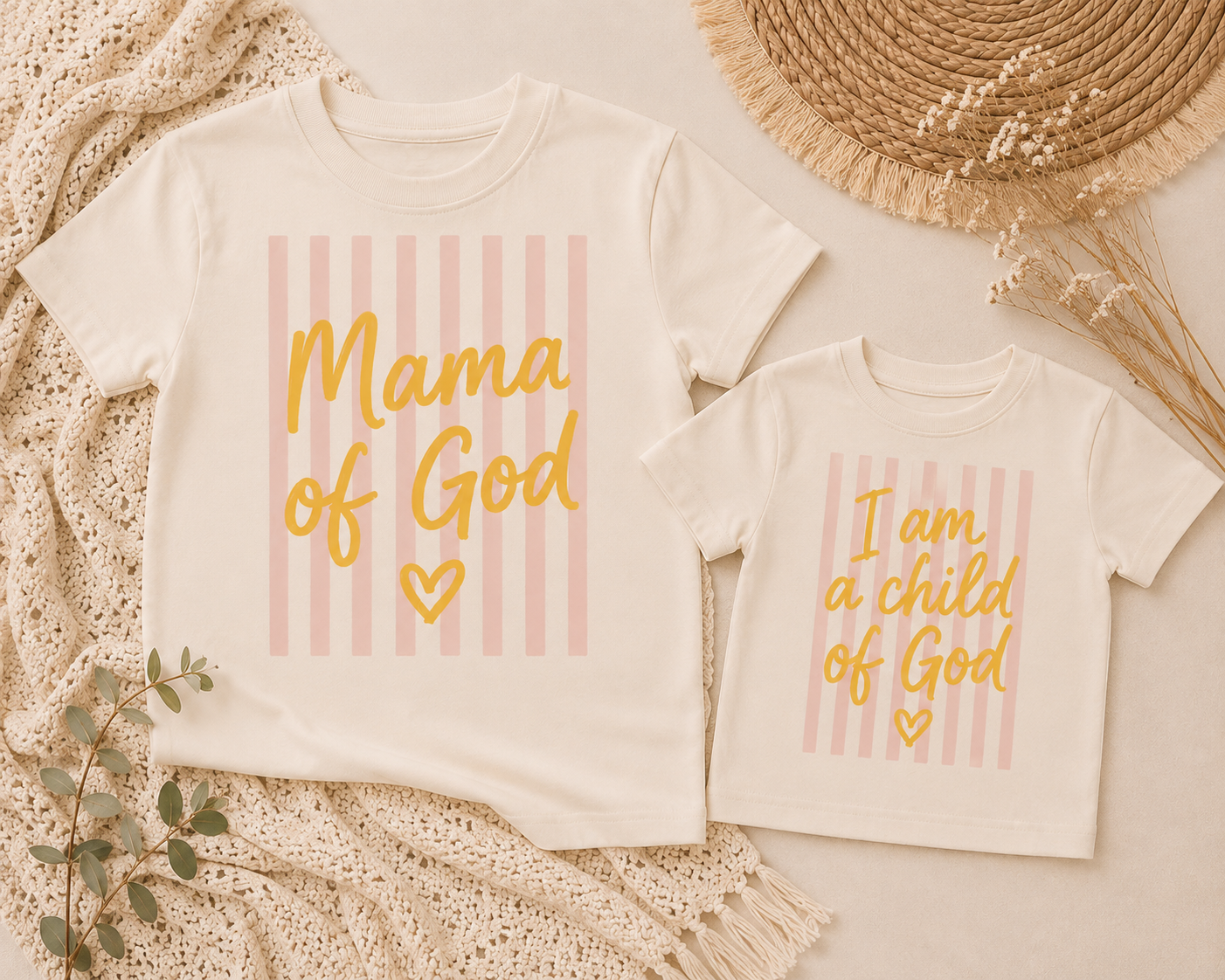 Mama of God + Child of God Matching Set