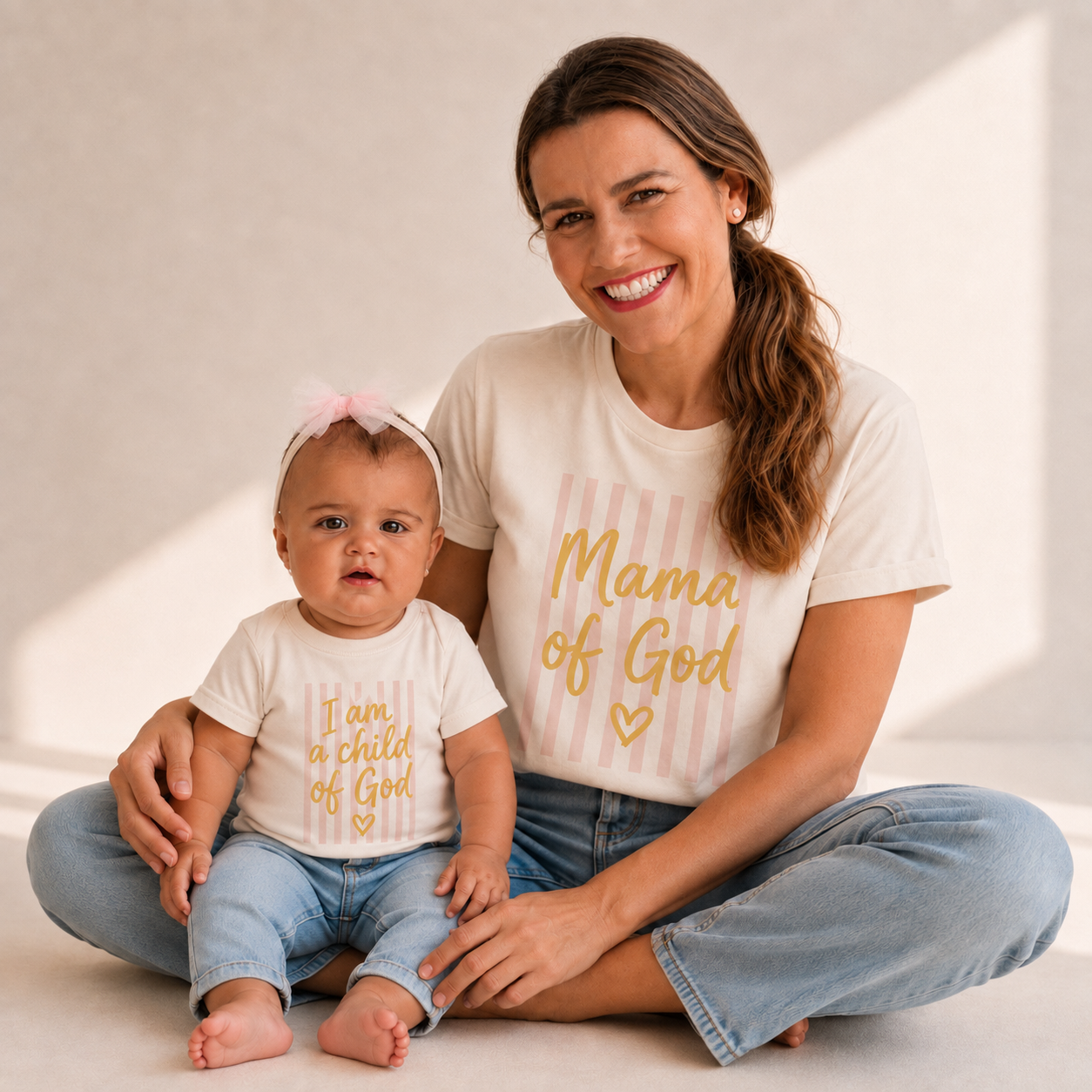 Mama of God + Child of God Matching Set