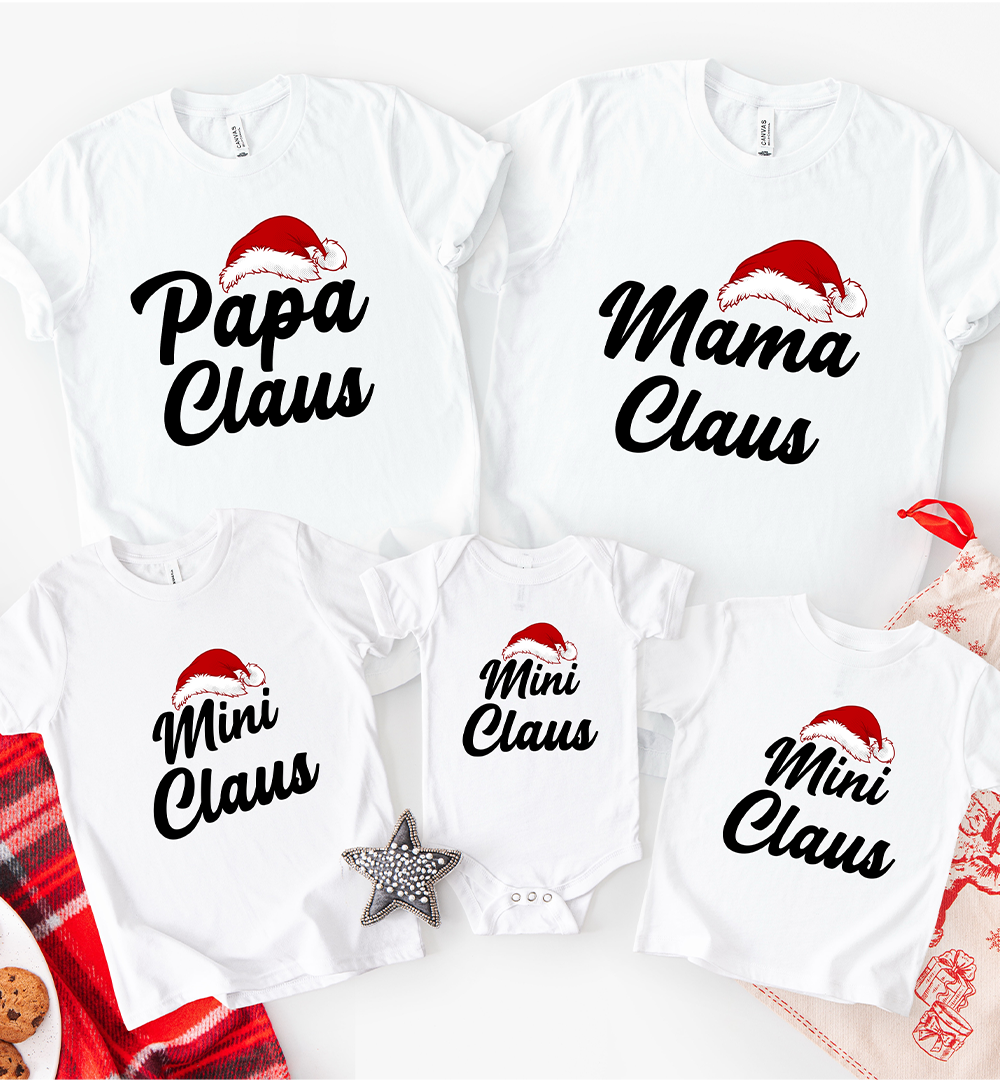 Claus Family Matching Set – Infant Edition